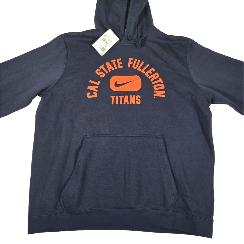 Nike Brand NCAA Cal State Fullerton Titans Hoodie Men's Size XL NWT